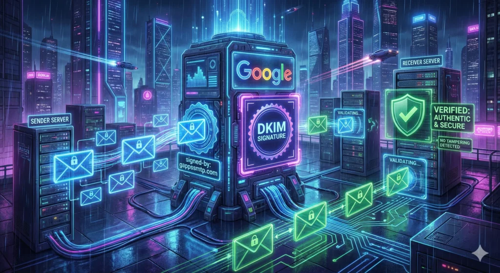gappssmtp.comとは：DKIM（電子署名）の仕組みとGoogleの役割