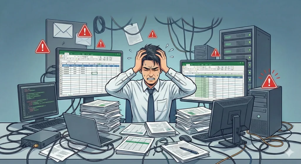 手動のIT資産管理が限界を迎える背景